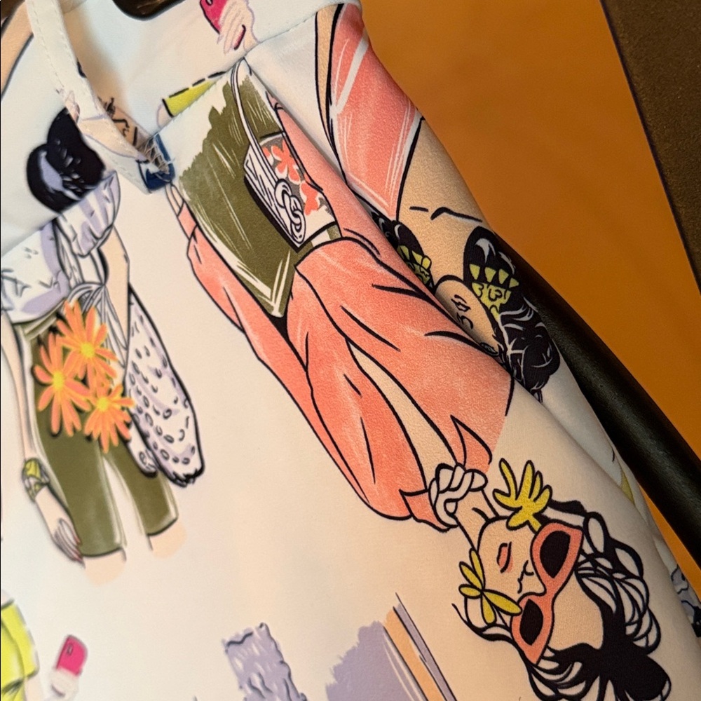 The OVI Fashion Print Shorts - Picture 5 of 10